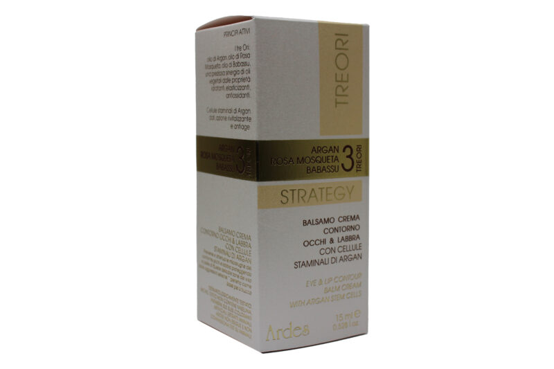 STRATEGY Balsamo Crema Contorno Occhi e Labbra - LINEA TREORI - da 15 ml