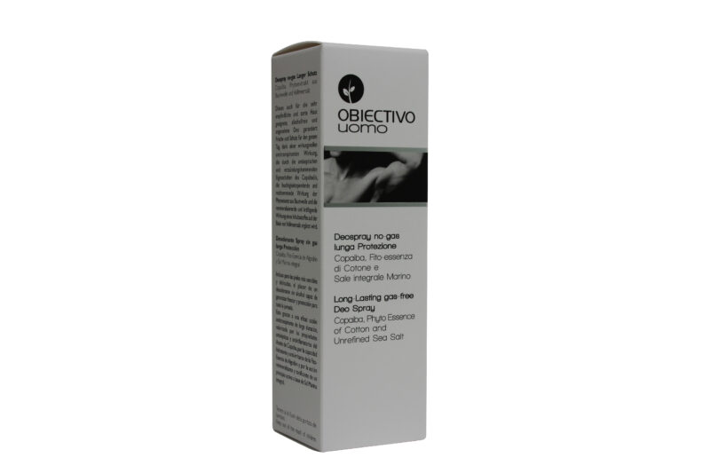Deospray No-Gas Lunga Protezione - OBIECTIVO UOMO da 100 ml