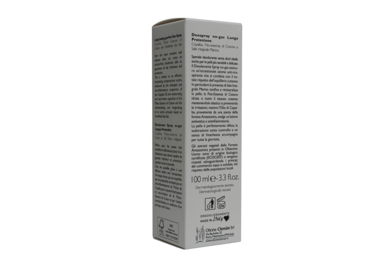Deospray No-Gas Lunga Protezione - OBIECTIVO UOMO da 100 ml - immagine 2