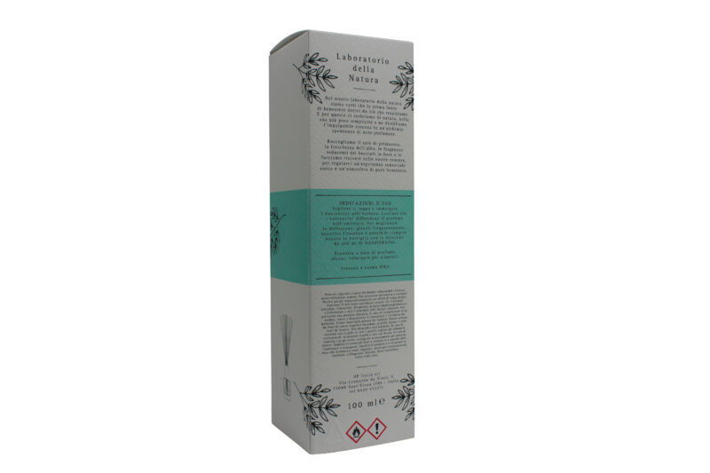 Diffusore d'Essenza con Bastoncini Mirto e Gelsomino - Complicità - NASOTERAPIA da 100 ml - immagine 2