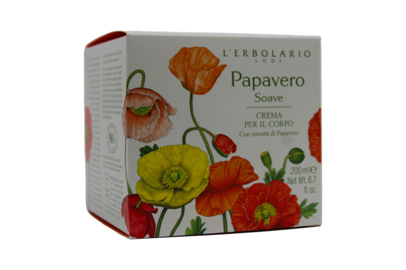 Crema per il Corpo PAPAVERO SOAVE da 200 ml