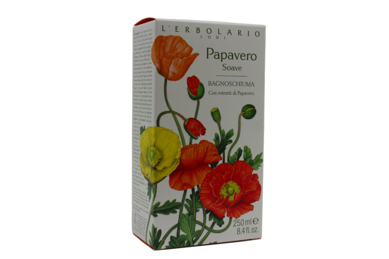 Bagnoschiuma PAPAVERO SOAVE da 250 ml