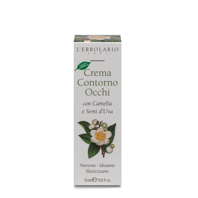 Crema Contorno Occhi Alla Camelia e ai Semi d’Uva PER PARTICOLARI IMPORTANTI da 15 ml