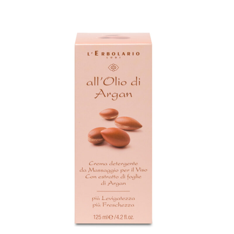 Crema Detergente da Massaggio per il Viso ALL'OLIO DI ARGAN da 125 ml