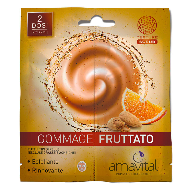 Gommage Fruttato AMAVITAL da 7 ml + 7 ml