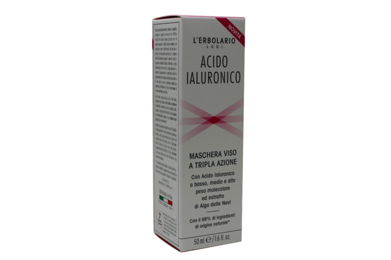 Maschera a Tripla Azione ACIDO JALURONICO da 50 ml