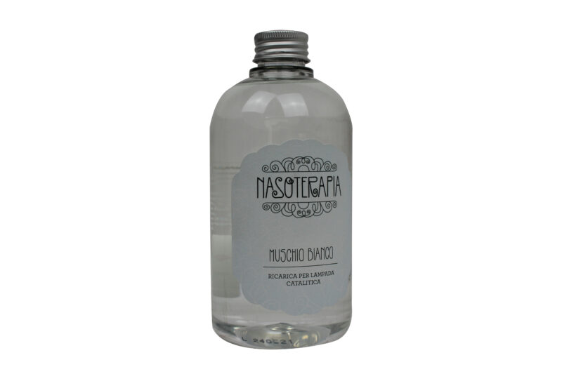 Ricarica per Lampada Catalitica Muschio Bianco NASOTERAPIA da 500 ml